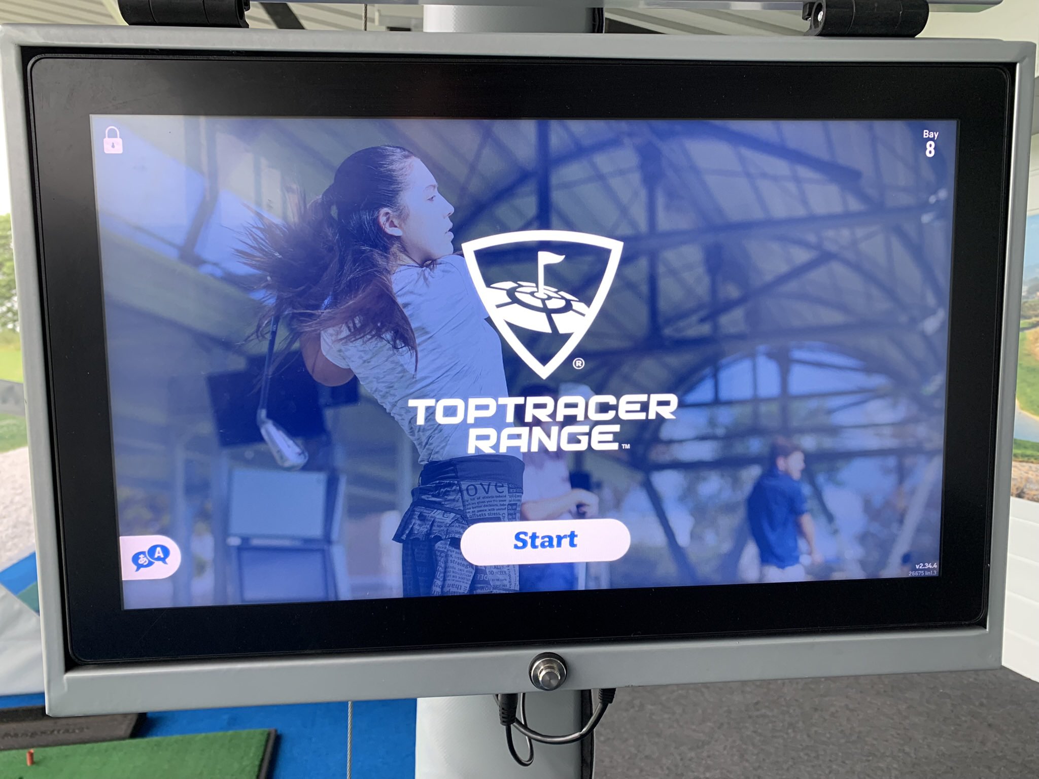 Toptracer technology at Broadlands Golf driving range